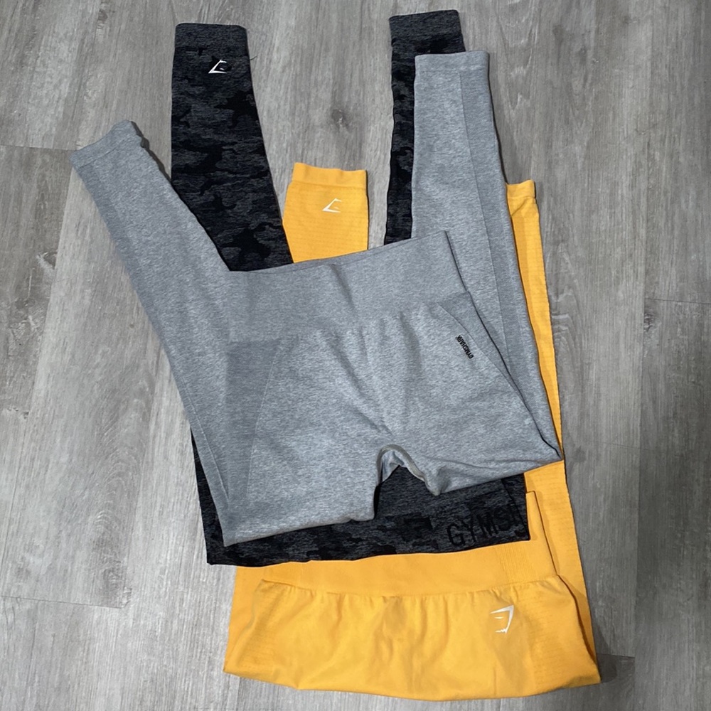 3 Gym-shark leggings in great condition
